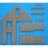1/35 German City Building (Building Size L x H x W: 200mm x 256mm x 105mm)