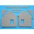 1/35 French Village House w/Commercial Posters