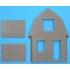 1/35 Polish Village House (House Size L x H x W: 155mm x 122mm x 90mm)