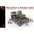 1/35 Wine Bottles and Wooden Crates
