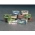 1/35 Milk Bottles and Wooden Crates 