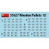 1/35 Wooden Pallets (12pcs)