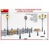 1/35 Street Accessories with Lamps & Clocks