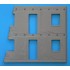 1/35 Cross-Roads Diorama Base (2 Ruined Buildings+Diorama Base, Base Size: 430mm x 330mm) 