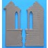 1/35 Village Street (2 Ruined Buildings+Diorama Base,Base Size: 514mm x 216mm)