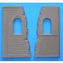 1/35 Diorama w/Ruined Church (Ruined House+Diorama Base, Base Size:257mm x 216mm)
