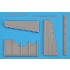 1/35 German Street (3 Ruined Buildings+2 Diorama Bases, Base Size: 446mm x 173mm)