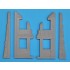 1/35 Ruined German Houses w/base (2 Ruined Buildings+Diorama Base,Base Size:222mm x 172mm)
