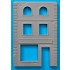 1/35 Norman Street (2 Buildings+Street Accessories+Diorama Base, Base Size: 286mm x 216mm)