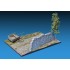 1/35 Diorama Base - Country Road (Length: 244mm, Width: 195mm)