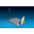 1/35 Street Section w/Wall (Ruined Wall+Telegraph Pole+Diorama Base,Base Size:252mmx181mm)