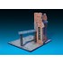 1/35 Ruined Factory w/base (Ruined Factory+Metal Stair++Metal Poles+Diorama Base)