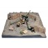 1/35 ZIS-3 Gun Emplacement (ZIS-3 Gun+6 Ammo Boxes+Shells+5 figures+Diorama Base)