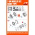 1/35 T-54 Wheels Set (Early Type)