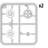 1/35 T-55/T-55A Tank Wheels Set