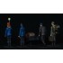 1/35 German Train Station Staff 1930-40s (4 figures, cart w/luggage)