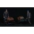 1/35 German Train Station Staff 1930-40s (4 figures, cart w/luggage)