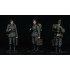 1/35 German Train Station Staff 1930-40s (4 figures, cart w/luggage)