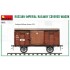 1/35 Russian Imperial Railway Covered Wagon