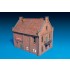 1/72 Building w/Garage (Building Size L x H x W: 222mm x 178mm x 143mm)