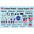 1/144 NASA Space Shuttle (with decals for Endeavou, Discovery, Atlantis & Enterprise)