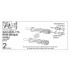 1/48 US M134 Minigun (early) Barrels (2pcs)