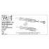 1/48 US M134 Minigun (early with Flash Suppressor) Barrels (2pcs)
