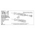 1/72 M134 Minigun (Early with Flash Suppressor) Barrels (2pcs)