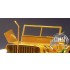1/24 Photo-etched Windshield Armoured Plate for US WWII 1/4 Ton 4x4 Truck