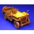 1/35 WWII US 1/4 ton 4x4 Truck Windshield Cover for Tamiya kit 