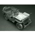 1/35 WWII US 1/4 ton 4x4 Truck Windshield Cover for Tamiya kit 