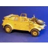 1/35 VW Typ.82 Kubelwagen Canvas Windows for Tamiya kits