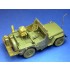 1/35 WWII US Light Armoured Jeep Detail-up set 1 (incl. Radio&Rear Stowage Rack set)