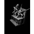 75mm Coldstream Guards Hougoumont 1815 (3 figures w/diorama)