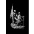 75mm Confederate Standard Bearer and Drummer Boy (2 figures w/diorama)