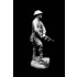 120mm Desert Rat with Tommy Gun (1 figure w/diorama)