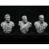 1/9 200mm V-bust Waterloo set - Napoleon, Wellington, Blucher (3 busts)