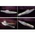 1/200 USS CV-8 Hornet Wooden Deck Set for Merit/Trumpeter kits