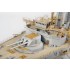 1/200 IJN Battleship Mikasa Deluxe Pack Detail Set w/Wooden Deck for Merit International