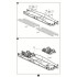 1/72 WWII Germany 128mm Flak 40 Anti-Aircraft Railway Car