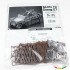 Workable Track Set for 1/35 SdKfz 10 Demag D7 (90 links) with Sprocket