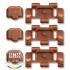 Workable Track Set for 1/35 M113 Armoured Personnel Carrier with Drive Sprocket