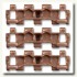 Workable Track Set for 1/35 Russian T-55(R) for Tamiya kit