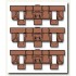 Workable Track Set for 1/35 German 12.8cm Selbstfahrlafette L/61
