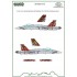 1/48 SPAIN F/A-18 30 YEARS OF ALA 15 - NATO TIGER MEET 2016 for Kinetic (decal)