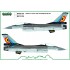 1/48 Belgian F-16 75th anniversary (decal)