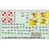 1/72 Polish MiG-21UM Tiger Schemes Part I (decal)