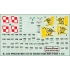 1/48 Polish MiG-21UM Tiger Schemes Part I (decal)