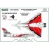 1/72 Austrian Eurofighter Typhoon NATO Tiger Meet 2023 (decal)