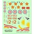 1/72 Asian Fulcrums part 1 Malaysia, Kazakhstan, North Korea (decal)